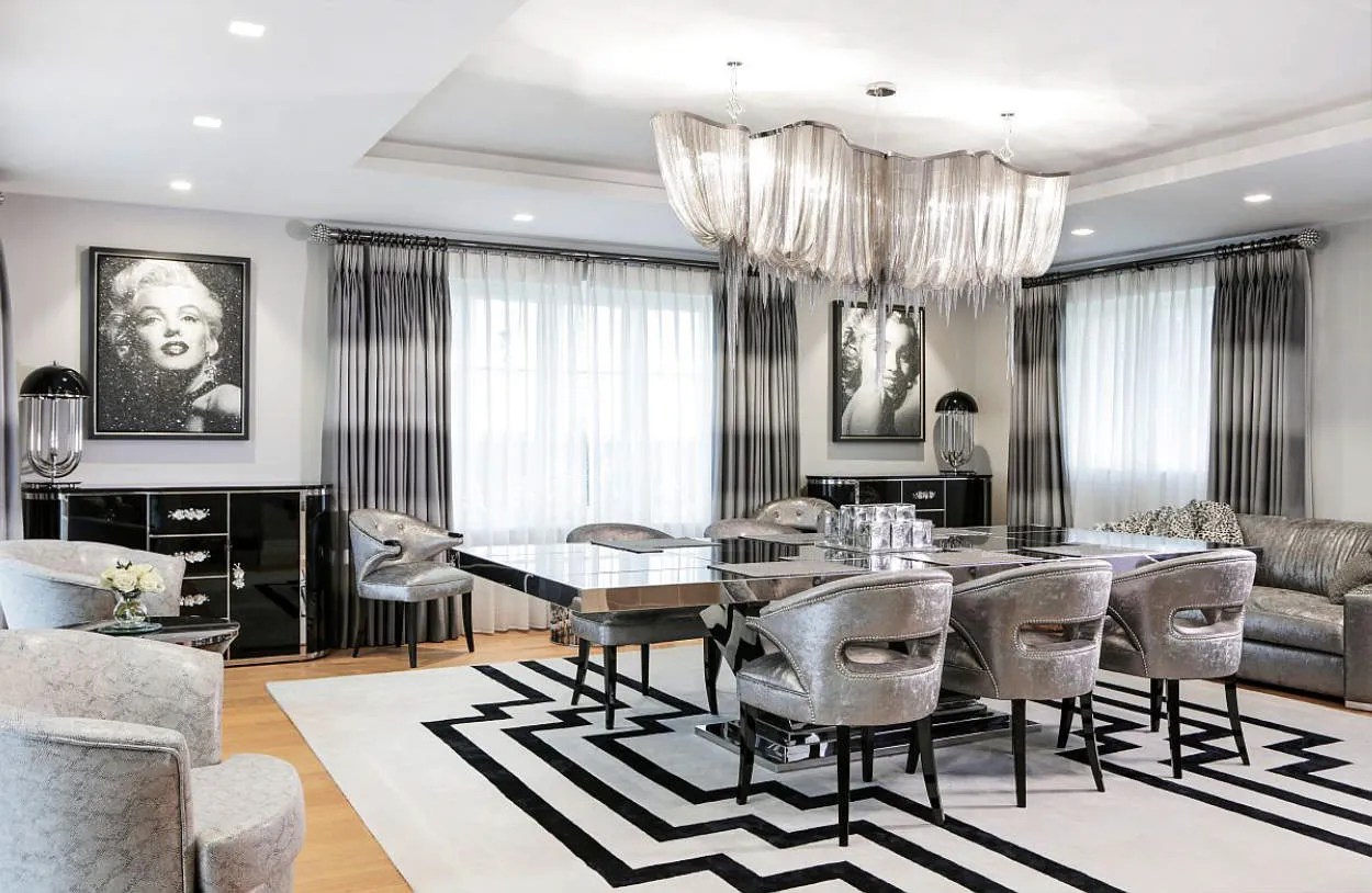 Art Deco Dining Rooms: A Touch of Glamour