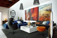 Contemporary Living Room Art: Bold and Beautiful Statements