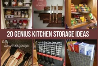 Kitchen Storage Mastery: Organizational Genius