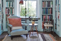 Living Room Book Lovers' Haven: Creating a Cozy Reading Nook