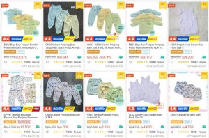 Rekomendasi Toko Baju Bayi di Shopee Termurah