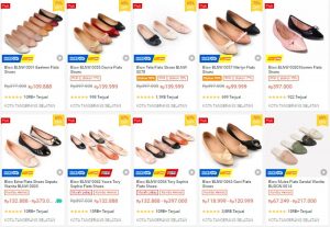 Rekomendasi Toko Flat Shoes di Shopee