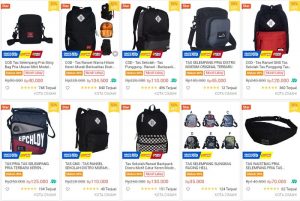 Rekomendasi Toko Tas Sekolah di Shopee