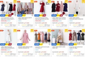 Rekomendasi Toko Tunik Bagus di Shopee