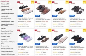 Rekomendasi Toko Sandal Murah di Shopee