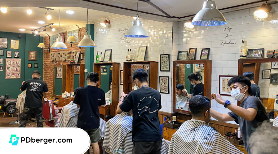 Barbershop di Surabaya Kekinian